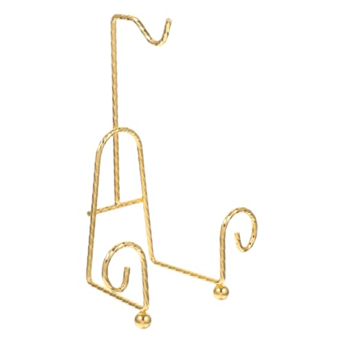 ANDRESLAD Goldplated Metall Tassenhalter mit Keramik Abtropfschale Wasserabfluss Ständer für Teetassen Aufbewahrung und Display Am Küchentisch Platzsparend Langlebig von ANDRESLAD