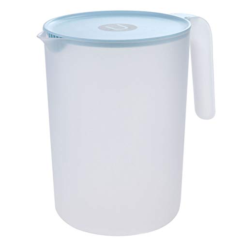 ANDRESLAD Großer Kunststoffbehälter mit Griff und Deckel Hitzebeständiger Transparenter Kaltwasserbehälter für Saft und Getränke Leicht zu Reinigen für Picknick und Wiederverwendbar ANDRESLAD Großer Kunststoffbehälter mit Griff und Deckel Hitzebeständiger Transparenter Kaltwasserbehälter für Saft und Getränke Leicht zu Reinigen für Picknick und Wiederverwendbar von ANDRESLAD