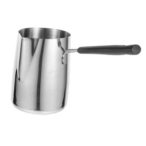 ANDRESLAD Großer Milchtopf aus Rostfreiem Edelstahl Langlebiger Milchaufschäumer mit Scharfem Ausguss Korrosionsbeständig Einfacher Ausgießer für Kaffee und Schokolade ANDRESLAD Großer Milchtopf aus Rostfreiem Edelstahl Langlebiger Milchaufschäumer mit Scharfem Ausguss Korrosionsbeständig Einfacher Ausgießer für Kaffee und Schokolade von ANDRESLAD