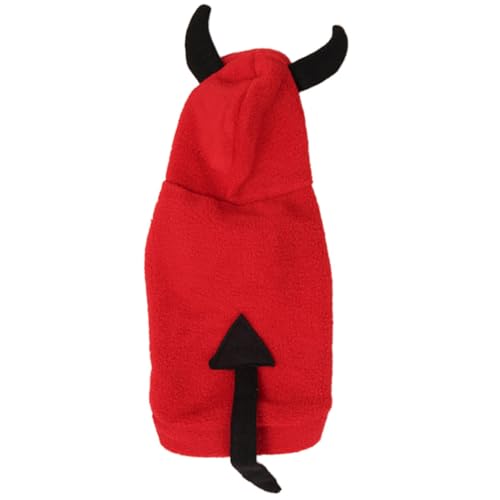 ANDRESLAD Halloween Hundekostüm Teufel Design XL Langlebiger Hundemantel für Herbst Frühling Atmungsaktiv Pflegeleicht für Halloween Karneval und Haustierpartys ANDRESLAD Halloween Hundekostüm Teufel Design XL Langlebiger Hundemantel für Herbst Frühling Atmungsaktiv Pflegeleicht für Halloween Karneval und Haustierpartys von ANDRESLAD