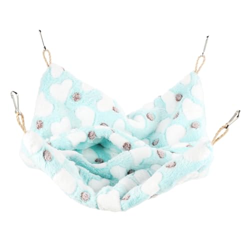 ANDRESLAD Hamster Hängematte aus Hochwertigem Material Atmungsaktiv Verschleißfest und Langlebig Warmes Kuschelbett für Kleine Haustiere Wie Hamster Meerschweinchen und Ratten ANDRESLAD Hamster Hängematte aus Hochwertigem Material Atmungsaktiv Verschleißfest und Langlebig Warmes Kuschelbett für Kleine Haustiere Wie Hamster Meerschweinchen und Ratten von ANDRESLAD