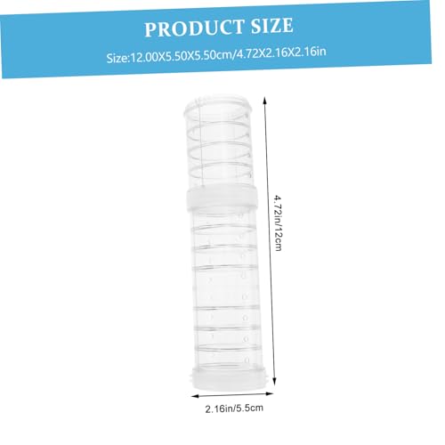 ANDRESLAD Hamsterkäfig Außen Tunnel aus Kunststoff Leicht Montierbares DIY Röhrensystem Sicherer Auslauf für Hamster Igel Eichhörnchen Meerschweinchen Fördert Bewegung und Schutz von ANDRESLAD