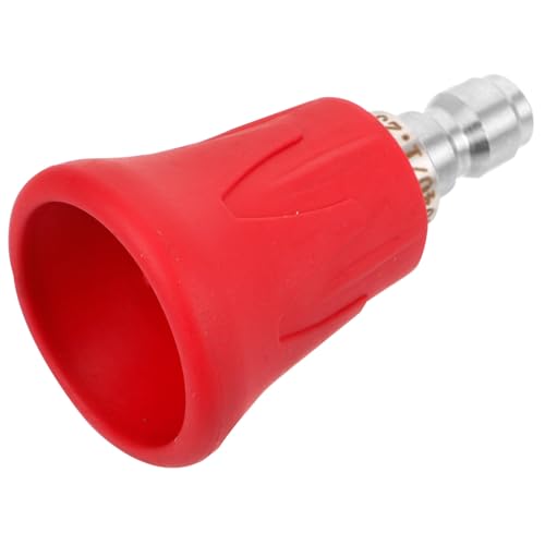 ANDRESLAD Hochdruckreiniger Adapter Schnellkupplung Wasserschlauchanschluss Rot Leichtgewichtiger Handbewässerungsadapter Für Autowäsche Gartenbewässerung Kompatibel Mit Verschiedenen von ANDRESLAD