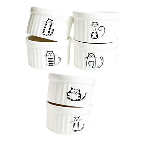 ANDRESLAD Keramik Dessertschalen Kleine Multifunktionale Schalen für Snacks und Gewürze Glatte Leicht zu Reinigende Küchenbackform Vielseitig Verwendbar für Reis Salat Obst ANDRESLAD Keramik Dessertschalen Kleine Multifunktionale Schalen für Snacks und Gewürze Glatte Leicht zu Reinigende Küchenbackform Vielseitig Verwendbar für Reis Salat Obst von ANDRESLAD