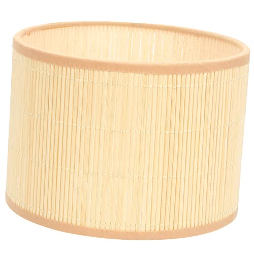 ANDRESLAD Kleiner Lampenschirm im Retro Stil für Fassungen für Wandlampen Runder Rattan Lampenschirm für Schlafzimmer Wohnzimmer und Büro ANDRESLAD Kleiner Lampenschirm im Retro Stil für Fassungen für Wandlampen Runder Rattan Lampenschirm für Schlafzimmer Wohnzimmer und Büro von ANDRESLAD