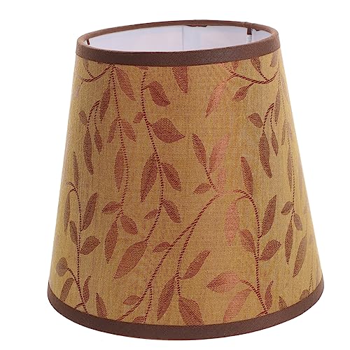 ANDRESLAD Luxuriöser Lampenschirm Im Retro-stil Grau Lampen-accessoire Für Den Schreibtisch von ANDRESLAD