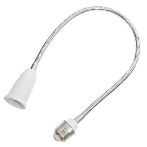 ANDRESLAD Lampensockel Verlängerung mit Flexiblem Verstärktem Schlauch Verstellbarer Arm Outdoor Lichtfassung Adapter Robust und Installieren für Hohe Decken und Vielseitige Beleuchtung ANDRESLAD Lampensockel Verlängerung mit Flexiblem Verstärktem Schlauch Verstellbarer Arm Outdoor Lichtfassung Adapter Robust und Installieren für Hohe Decken und Vielseitige Beleuchtung von ANDRESLAD