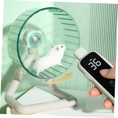 ANDRESLAD Leises Hamster Laufrad für Chinchillas und Kleine Nager Geräuscharm Kompakt Stabiles Laufrad Ständer für Käfigtraining und Aktives Kleintier Workout ANDRESLAD Leises Hamster Laufrad für Chinchillas und Kleine Nager Geräuscharm Kompakt Stabiles Laufrad Ständer für Käfigtraining und Aktives Kleintier Workout von ANDRESLAD