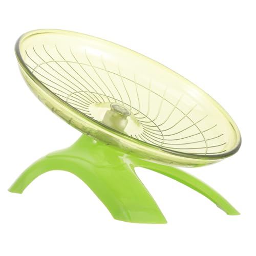 ANDRESLAD Leises Hamsterrad Fliegende Untertasse in Matcha grün Geräuscharmes Laufrad für Zwerghamster und Rennmäuse Robustes Trainingsspielzeug für Gesunde Bewegung Kleiner Kleintiere ANDRESLAD Leises Hamsterrad Fliegende Untertasse in Matcha grün Geräuscharmes Laufrad für Zwerghamster und Rennmäuse Robustes Trainingsspielzeug für Gesunde Bewegung Kleiner Kleintiere von ANDRESLAD