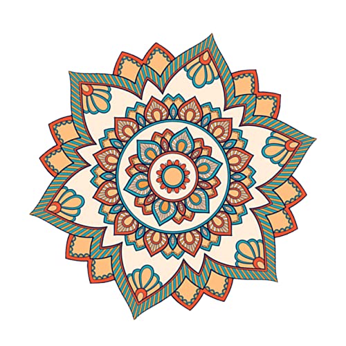 ANDRESLAD Mandala Wandaufkleber Selbstklebend Entfernbar für Wohnzimmer und Schlafzimmer Dekorativer Blumenmaueraufkleber Einfache Anbringung ohne Rückstände Stilvolle ANDRESLAD Mandala Wandaufkleber Selbstklebend Entfernbar für Wohnzimmer und Schlafzimmer Dekorativer Blumenmaueraufkleber Einfache Anbringung ohne Rückstände Stilvolle von ANDRESLAD