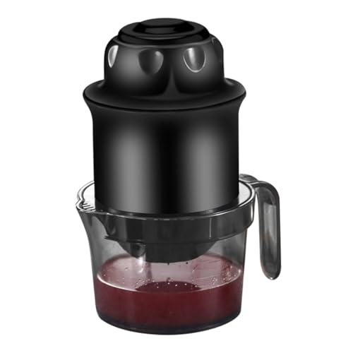 ANDRESLAD Manuelle Zitruspresse Multifunktionaler Obstsaftentsafter für Orange und Zitrone Tragbarer Fruchtentsafter mit Sieb Kompakt und Einfach zu Bedienen für Küche Picknick und Reise von ANDRESLAD