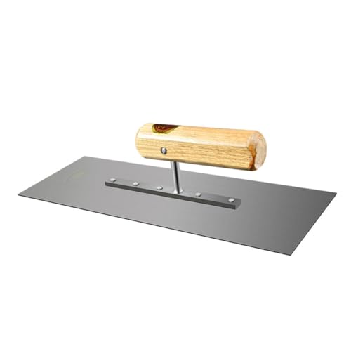 ANDRESLAD Maurerkelle mit Holzgriff Verstärkter Niet Langlebiger Manganstahl Flache Glättkelle für Putz und Reparatur Robustes Bauwerkzeug für Mörtel und Estrich ANDRESLAD Maurerkelle mit Holzgriff Verstärkter Niet Langlebiger Manganstahl Flache Glättkelle für Putz und Reparatur Robustes Bauwerkzeug für Mörtel und Estrich von ANDRESLAD