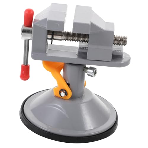 ANDRESLAD Mini Tischschraubstock aus Drehbar Zwingenartige Werkbankklemme ohne Nägel Langlebig Stabile Werkstückfixierung für Feine Holzbearbeitung und Schmuckherstellung ANDRESLAD Mini Tischschraubstock aus Drehbar Zwingenartige Werkbankklemme ohne Nägel Langlebig Stabile Werkstückfixierung für Feine Holzbearbeitung und Schmuckherstellung von ANDRESLAD