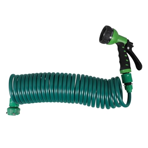 ANDRESLAD Multifunktionaler Gartenschlauch mit Sprühpistole Ausziehbar Federleichtes Design für Auto und Gartenbewässerung Platzsparend Wetterbeständig Einfach zu Lagern und Transportieren ANDRESLAD Multifunktionaler Gartenschlauch mit Sprühpistole Ausziehbar Federleichtes Design für Auto und Gartenbewässerung Platzsparend Wetterbeständig Einfach zu Lagern und Transportieren von ANDRESLAD