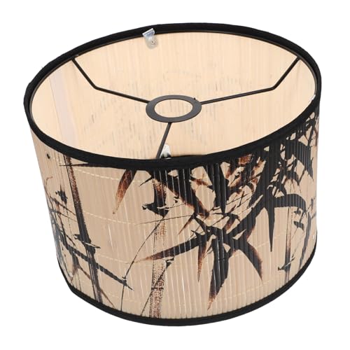 ANDRESLAD Natürlicher Lampenschirm Hängelampe Rustikaler Pendelleuchten abdeckung Vintage Stil für Wohnzimmer Schlafzimmer Restaurant Dekoration Langlebig Stabil Natürliche Optik ANDRESLAD Natürlicher Lampenschirm Hängelampe Rustikaler Pendelleuchten abdeckung Vintage Stil für Wohnzimmer Schlafzimmer Restaurant Dekoration Langlebig Stabil Natürliche Optik von ANDRESLAD