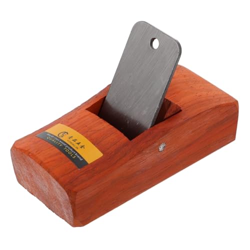ANDRESLAD Professioneller Mini holzhandhobel Rot palisanderholz Holzverarbeitung Werkzeug Handgeführter Hobel für Präzises Schneiden Polieren und Entgraten bei Holzarbeiten von ANDRESLAD