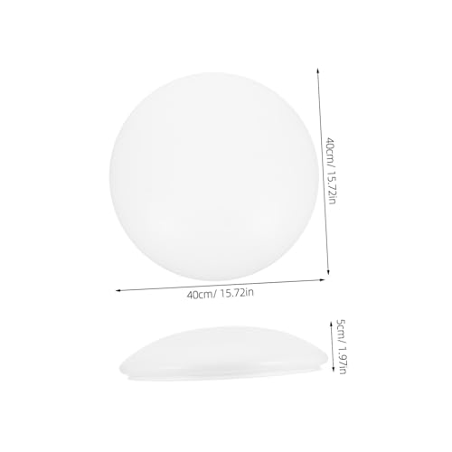 ANDRESLAD Runde Deckenlampen abdeckung Lampenschirm Installieren Weicher Lichteffekt für Wohnzimmer Schlafzimmer Büro Balkon ANDRESLAD Runde Deckenlampen abdeckung Lampenschirm Installieren Weicher Lichteffekt für Wohnzimmer Schlafzimmer Büro Balkon von ANDRESLAD