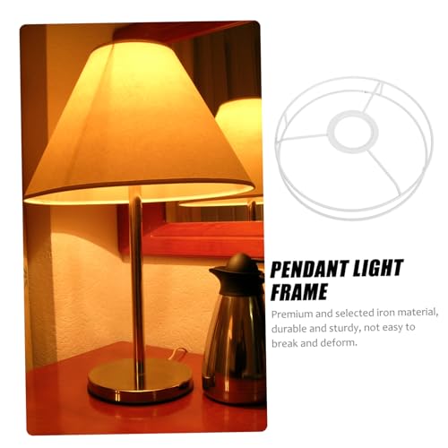 ANDRESLAD Runder Lampenschirmrahmen aus Eisen DIY Lampenschirmhalter für Tischlampen und Pendelleuchten Stabile Metall Lampenschirmaufhängung Einfacher Austausch Vielseitig Einsetzbar ANDRESLAD Runder Lampenschirmrahmen aus Eisen DIY Lampenschirmhalter für Tischlampen und Pendelleuchten Stabile Metall Lampenschirmaufhängung Einfacher Austausch Vielseitig Einsetzbar von ANDRESLAD