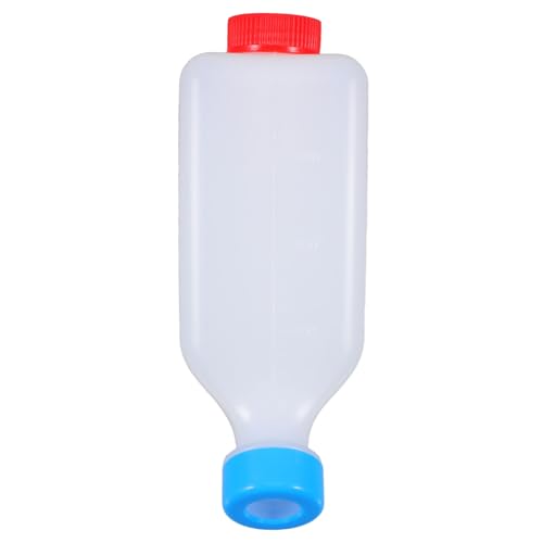 ANDRESLAD Schaf Ziegen fütterungsflasche Langlebiger Sicherer Milchbehälter mit Robustem Sauger für Kleine Nutztiere Vielseitig Einsetzbar Leicht zu Reinigen Speziell für Lämmer und von ANDRESLAD