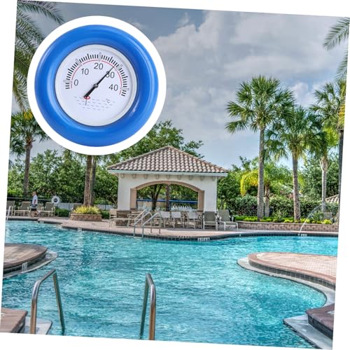 ANDRESLAD Schwimmendes Poolthermometer Wasser Temperaturtester Genau Messend Robust Für Schwimmbad Spa Badebottich Teich Badezeit ANDRESLAD Schwimmendes Poolthermometer Wasser Temperaturtester Genau Messend Robust Für Schwimmbad Spa Badebottich Teich Badezeit von ANDRESLAD