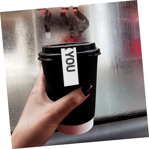 ANDRESLAD Selbstklebendes Paketklebeband aus Weißem Kraftpapier Praktische Bag Sealing Tape für Food Geschenkverpackung Vielseitig Einsetzbar für Blumenarrangements Bäckerei und von ANDRESLAD