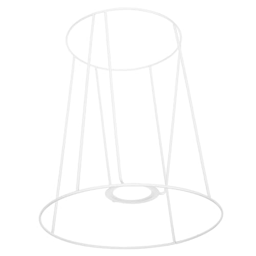 ANDRESLAD Stabiler Lampenschirmrahmen aus Eisen für DIY Lampenschirme Tischlampen Gestell Robust Langlebig Vielseitig für Zuhause Büro Geeignet von ANDRESLAD