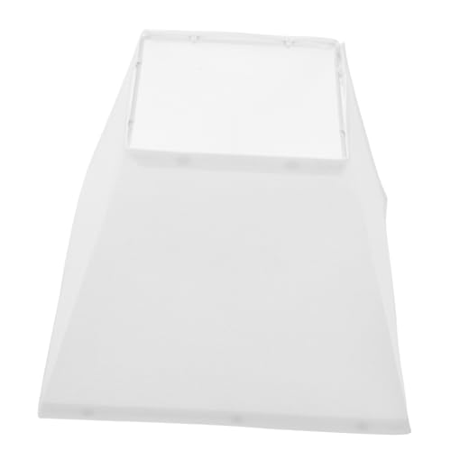 ANDRESLAD Stoff-lampenschirm Quadratisch Weiß Robuster Drum-lampenschirm Für Tisch Stehlampen Elegantes Abnehmbares Lampenzubehör Zur Verschönerung Ihrer Einrichtung von ANDRESLAD