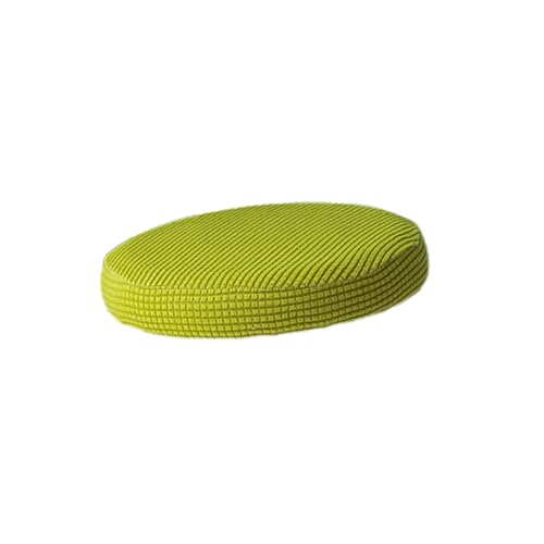 ANDRESLAD Stretch Stuhlhusse Rund Durchmesser Elastischer Schutzbezug für Barhocker Esszimmerstuhl Hotel Party Büro Hockerüberzug in Herbstlaubgelb von ANDRESLAD