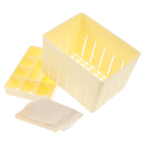ANDRESLAD Tofu form Kunststoff Filtertuch Langlebig und Sicher Praktische DIY Haushalts sojabohnen pressform Einfach zu Bedienen Fein Polierte Kanten zum Tofu Selber Machen von ANDRESLAD