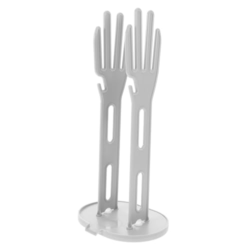 ANDRESLAD Trockengestell für Küchenhandschuhe und Geschirrtücher Kompakter Multifunktionaler Handtuch Handschuhhalter mit Ablaufrinne Platzsparend für Spüle und Arbeitsfläche von ANDRESLAD