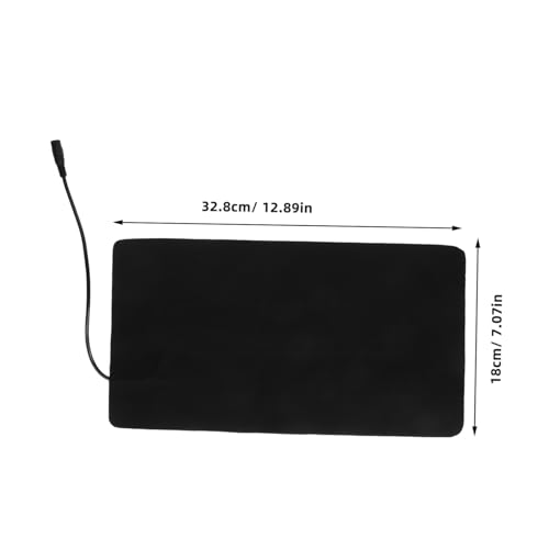 ANDRESLAD USB Pflanzen Heizmatte mit Temperaturstufen Einstellbare Wärme für Setzlinge Kunstleder Legierung Gleichmäßige Bodenheizung für Outdoor Anzucht von Gemüse Blumen Kräutern von ANDRESLAD