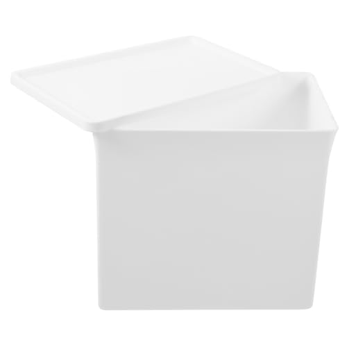 ANDRESLAD Waschmittel Aufbewahrungsbox Stapelbar Organizer für Waschpulver Wäscheperlen Wäschedetergent Behälter Platzsparend für Kleine Waschräume von ANDRESLAD