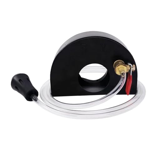 ANDRESLAD Winkelschleifer Schutzhaube mit Wasseranschluss Staubschutz Spritzschutz Kompatibel für Winkelschleifer und Polierer Leichte Flexible Wasserschlauch anpassung Robustes Design für von ANDRESLAD