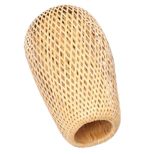ANDRESLAD Woven Bamboo Lampenschirm Handgewebt Natürlicher Lampenschirm für Pendelleuchte Rustikaler Stil Augenschonend Leicht für Schlafzimmer Restaurants Hotels Gemütliche Atmosphäre ANDRESLAD Woven Bamboo Lampenschirm Handgewebt Natürlicher Lampenschirm für Pendelleuchte Rustikaler Stil Augenschonend Leicht für Schlafzimmer Restaurants Hotels Gemütliche Atmosphäre von ANDRESLAD