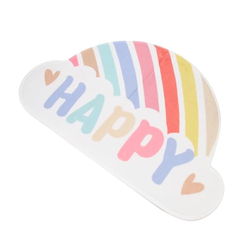 ANDRESLAD rutschfeste Regenbogen badematte aus Polyester Saugfähig und Schnell Trocknend Rutschfester Badteppich mit Weichem Slow Rebound Schaum für Bad Schlafzimmer und Eingangsbereich ANDRESLAD rutschfeste Regenbogen badematte aus Polyester Saugfähig und Schnell Trocknend Rutschfester Badteppich mit Weichem Slow Rebound Schaum für Bad Schlafzimmer und Eingangsbereich von ANDRESLAD