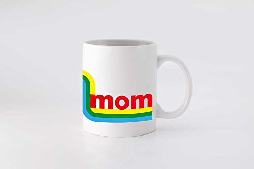 MOM Kaffee-Tasse mit Spruch grosser Kaffeebecher Geschenkidee modern family serie von ANDY-WALL DE