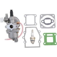 13-mm-Vergaser mit Dichtung und Zündkerze als Ersatz für 47-cm³- und 49-cm³-2-Takt-Pocket-Bikes 13-mm-Vergaser mit Dichtung und Zündkerze als Ersatz für 47-cm³- und 49-cm³-2-Takt-Pocket-Bikes von ANDYOU