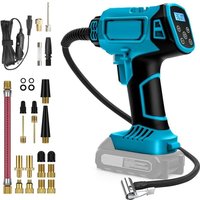 130-PSI-Kompressor für Makita 18V-Akku, elektrische Luftpumpe für Autos mit LED-Digitalanzeige 130-PSI-Kompressor für Makita 18V-Akku, elektrische Luftpumpe für Autos mit LED-Digitalanzeige von ANDYOU