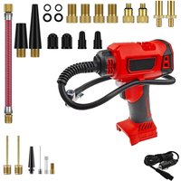 130-PSI-Kompressor für Milwaukee 18V-Akku, elektrische Luftpumpe für Autos mit LED-Digitalanzeige 130-PSI-Kompressor für Milwaukee 18V-Akku, elektrische Luftpumpe für Autos mit LED-Digitalanzeige von ANDYOU