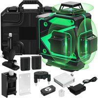 360°-Selbstnivellierungs-Laser-Nivelliergerät, 4D-Grünlaser-Nivelliergerät mit 16 Linien, vertikalen und horizontalen Linien, wiederaufladbarer Akku 2 360°-Selbstnivellierungs-Laser-Nivelliergerät, 4D-Grünlaser-Nivelliergerät mit 16 Linien, vertikalen und horizontalen Linien, wiederaufladbarer Akku 2 von ANDYOU