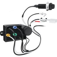 7643-Piezo-Elektronik-Gasgrillzünder-Ersatzset für Weber Spirit 220/320 (Frontplattenmontage) von ANDYOU