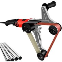 800-W-Rohrpoliermaschine, 0–1000 U/min, Edelstahlrohrpoliermaschine mit 6 einstellbaren Geschwindigkeiten, riemengetriebener Rundrohrschleifer von ANDYOU