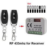 9-30V 10A Multifrequenzempfänger 300-900 MHz mit Fernendschalter, Fernsteuerschalter für Vorwärts- und Rückwärtslauf des Gleichstrommotors für 9-30V 10A Multifrequenzempfänger 300-900 MHz mit Fernendschalter, Fernsteuerschalter für Vorwärts- und Rückwärtslauf des Gleichstrommotors für von ANDYOU