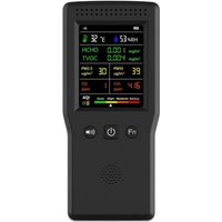 9-in-1-Luftqualitätsmonitor: CO2, CO, PM2,5, HCHO, TVOC, Temperatur, Luftfeuchtigkeit, LCD-Display für die Raumluftqualität – Schwarz 9-in-1-Luftqualitätsmonitor: CO2, CO, PM2,5, HCHO, TVOC, Temperatur, Luftfeuchtigkeit, LCD-Display für die Raumluftqualität – Schwarz von ANDYOU