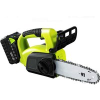 Akku-Kettensäge, Forstkettensäge für den Hausgebrauch, Handkettensäge zum Fällen kleiner Bäume, tragbare, akkubetriebene Mini-Kettensäge für den Akku-Kettensäge, Forstkettensäge für den Hausgebrauch, Handkettensäge zum Fällen kleiner Bäume, tragbare, akkubetriebene Mini-Kettensäge für den von ANDYOU