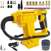 Akkubetriebener Kompressor, kompatibel mit Dewalt 18V/20V MAX Akkus, kabelloser Luftkompressor, tragbare Mini-Luftpumpe von 0 bis 120 PSI mit Akkubetriebener Kompressor, kompatibel mit Dewalt 18V/20V MAX Akkus, kabelloser Luftkompressor, tragbare Mini-Luftpumpe von 0 bis 120 PSI mit von ANDYOU