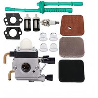 C1Q-S97 Vergaser mit Kraftstoffleitungssatz und Luftfilter für STIHL FS38 FS45 FS46 FS55 KM55 HL45 FS45L FS45C FS46C FS55C FS55R FS55RC von ANDYOU