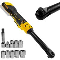 Dewalt 20V 3/8" Akku-Ratschenschlüssel, 16cm Verlängerungshals, 320 U/min, 80 Nm, Elektrischer Ratschenschlüssel mit integrierter LED-Leuchte und 8 von ANDYOU