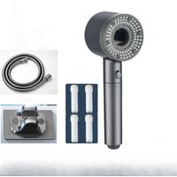 Duschkopf mit Filter, wassersparend, Massageduschkopf mit 5 Strahlarten, Grau Duschkopf mit Filter, wassersparend, Massageduschkopf mit 5 Strahlarten, Grau von ANDYOU
