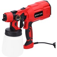 Elektrische Farbspritzpistole, Schlitz-Farbspritzgerät für Möbel, Wände, Zäune, 800 ml, 550 W Elektrische Farbspritzpistole, Schlitz-Farbspritzgerät für Möbel, Wände, Zäune, 800 ml, 550 W von ANDYOU